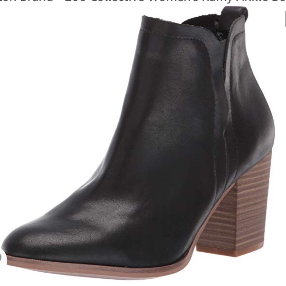 NWT heeled booties perf for fall  (7.5)
